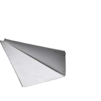 Coldstore Flashing Internal Angle In White Foodsafe Metal in 2.5m lengths