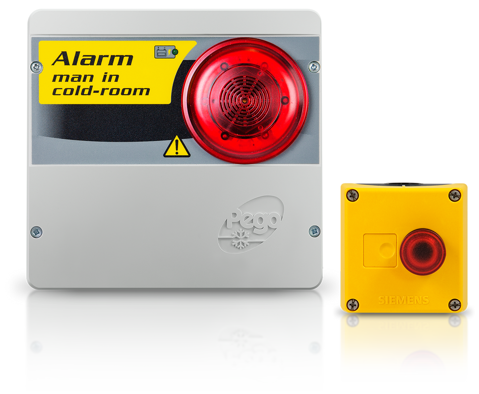 Pego Trapped Personnel Alarm System For Walk-In Coldrooms & Freezers