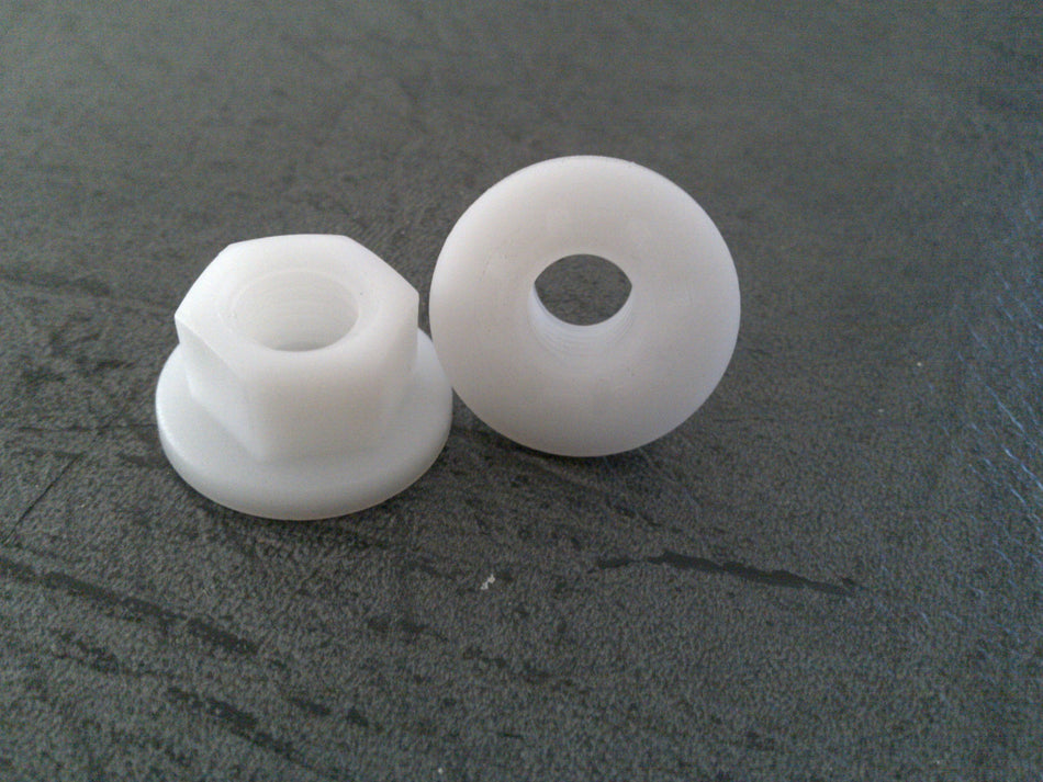 Nylon Washer Faced Nuts M12 / Piece