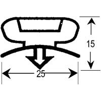 Refrigeration Magnetic Gasket MG-14 (3M Lengths)