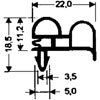 Refrigeration Compression Gasket 21-A (3M lengths)