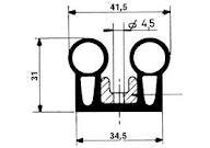 4451 Compression Gasket 10M Roll