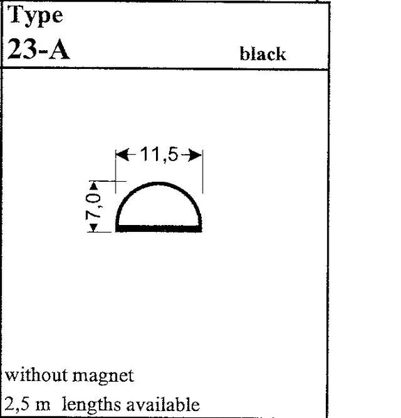 Refrigeration Compression Gasket 23-A (2.5M Lengths)