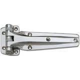 Kason 1241 Heavy Duty Knuckle Hinge Polished Chrome