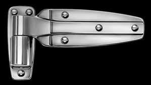 Bisagra Kason Reversible Cam-Rise Accesorio empotrado cromado