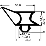 Junta de compresión para refrigeración 172-B (longitudes de 2,5 m)