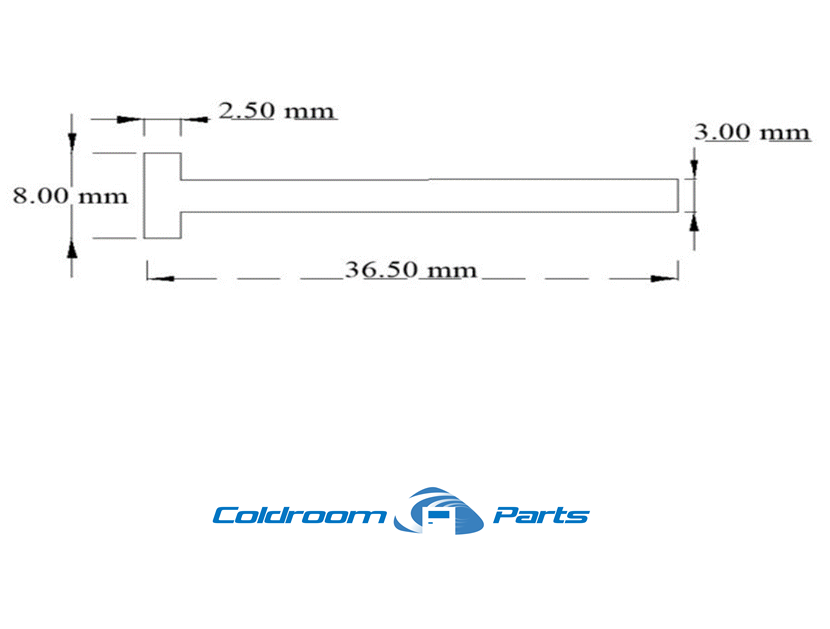 T Section Gasket 36.5mm /M